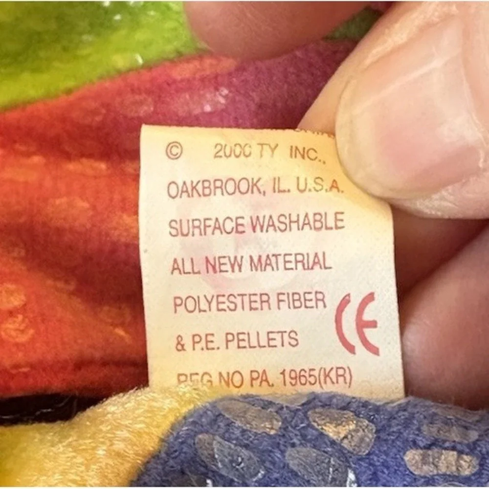 TY Beanie Baby -‎ ARUBA the Angel Fish (7 inch) - Stuffed Animal Toy